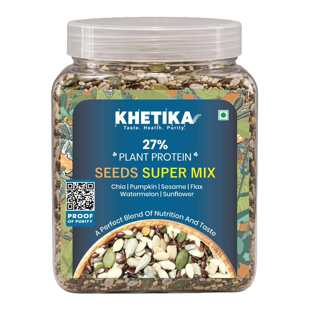 Khetika Premium Seeds Super Mix Jar