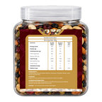 Khetika Premium 7-in-1 Trail Mix Jar