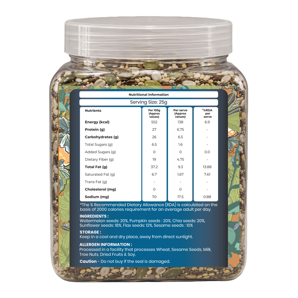Khetika Premium Seeds Super Mix Jar