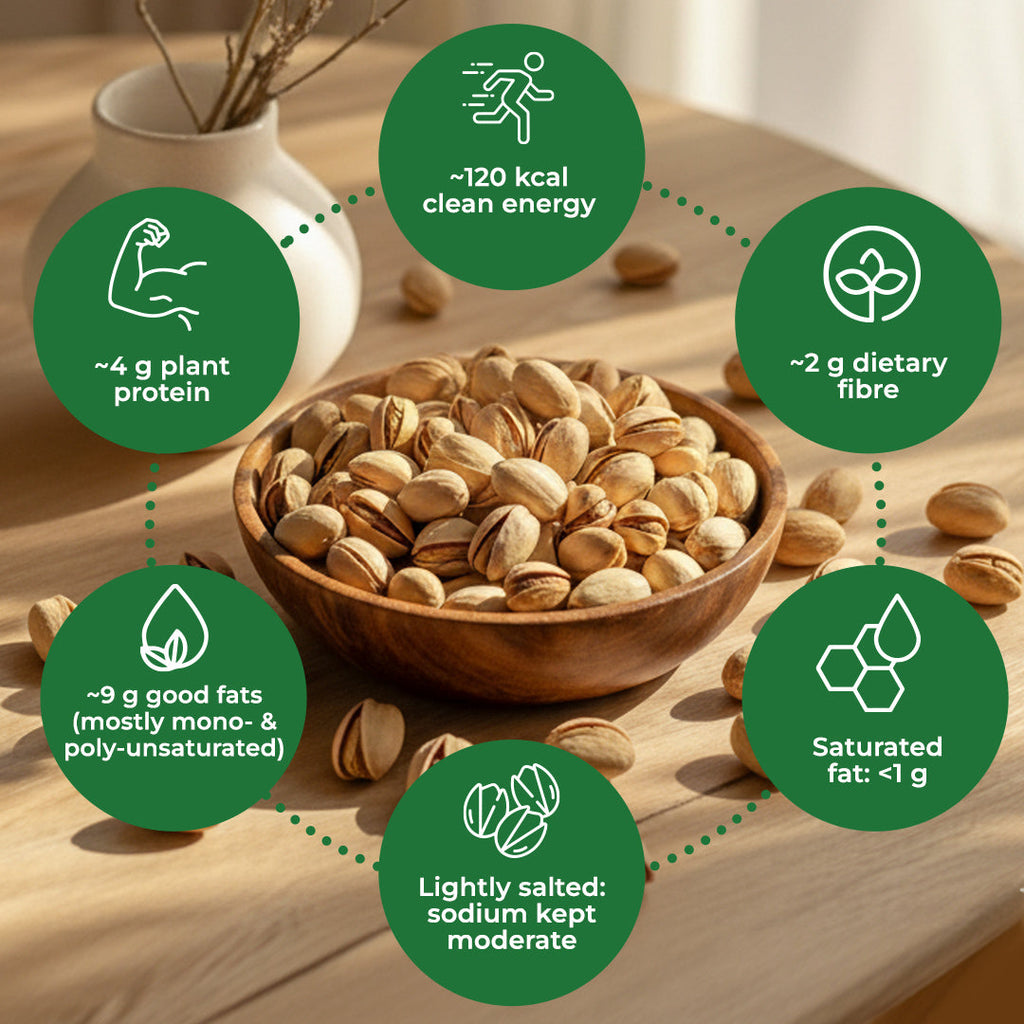 Khetika Premium Roasted & Salted Pistachios