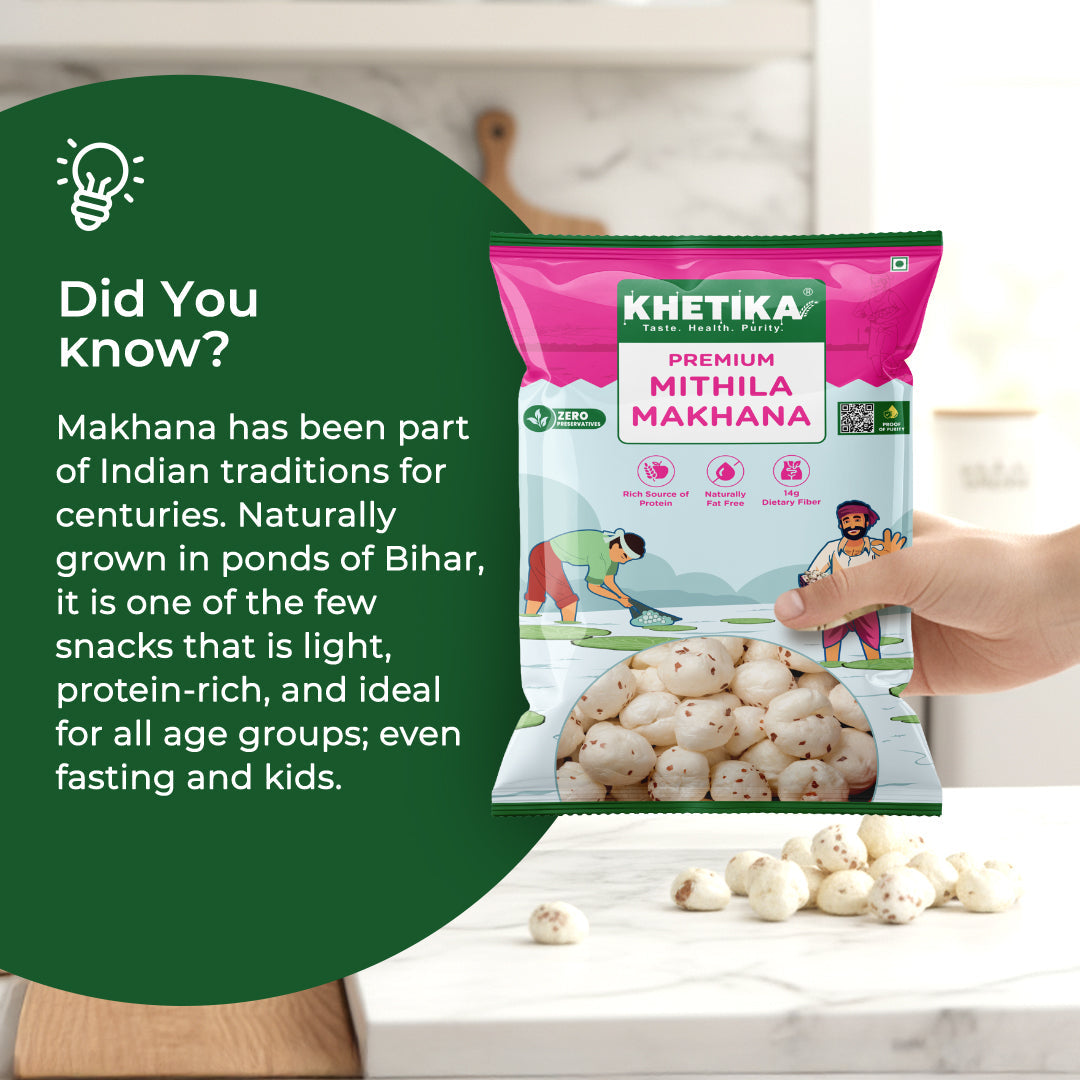 Khetika Naturale Premium Makhana