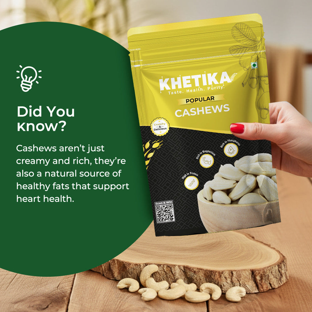 Khetika Naturale Popular Cashew (W400)