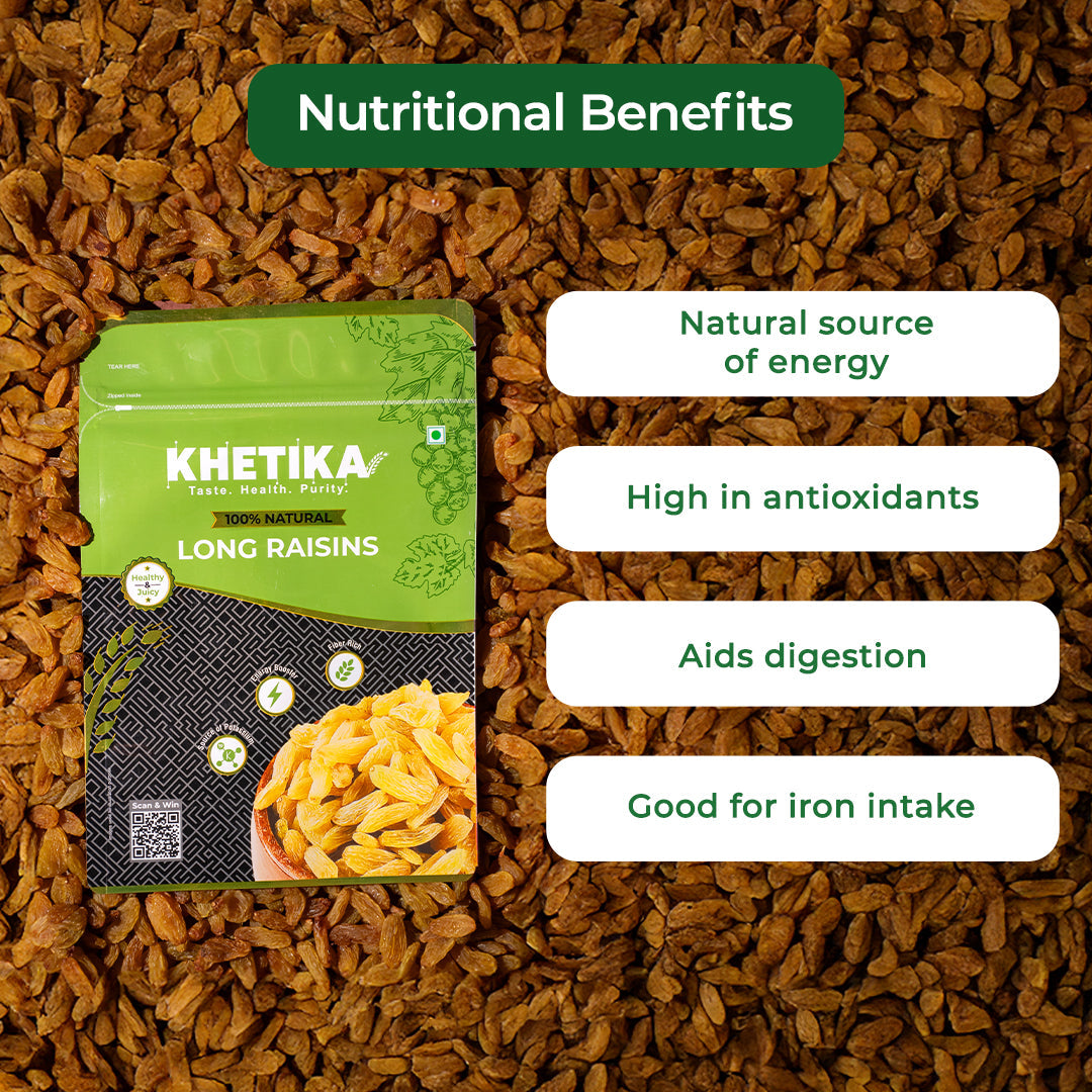 Khetika Premium Long Raisin