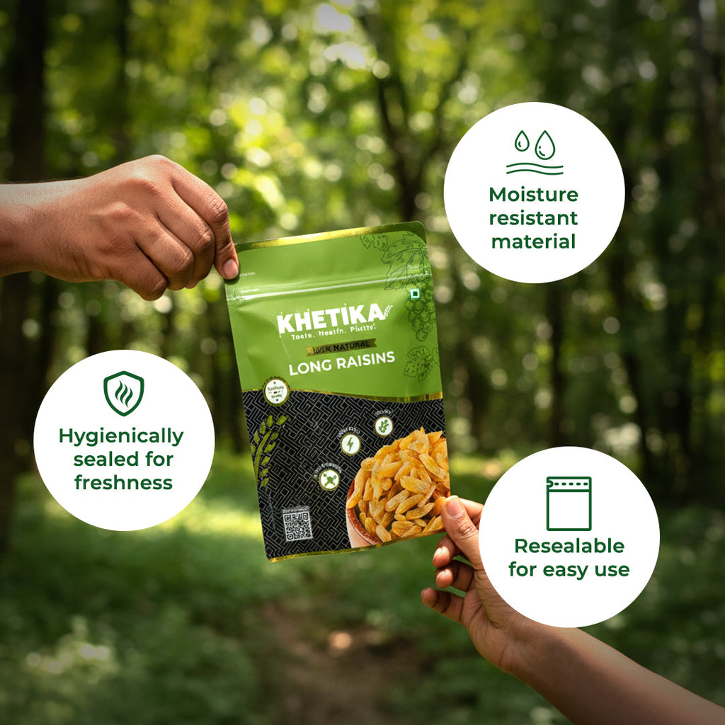 Khetika Premium Long Raisin