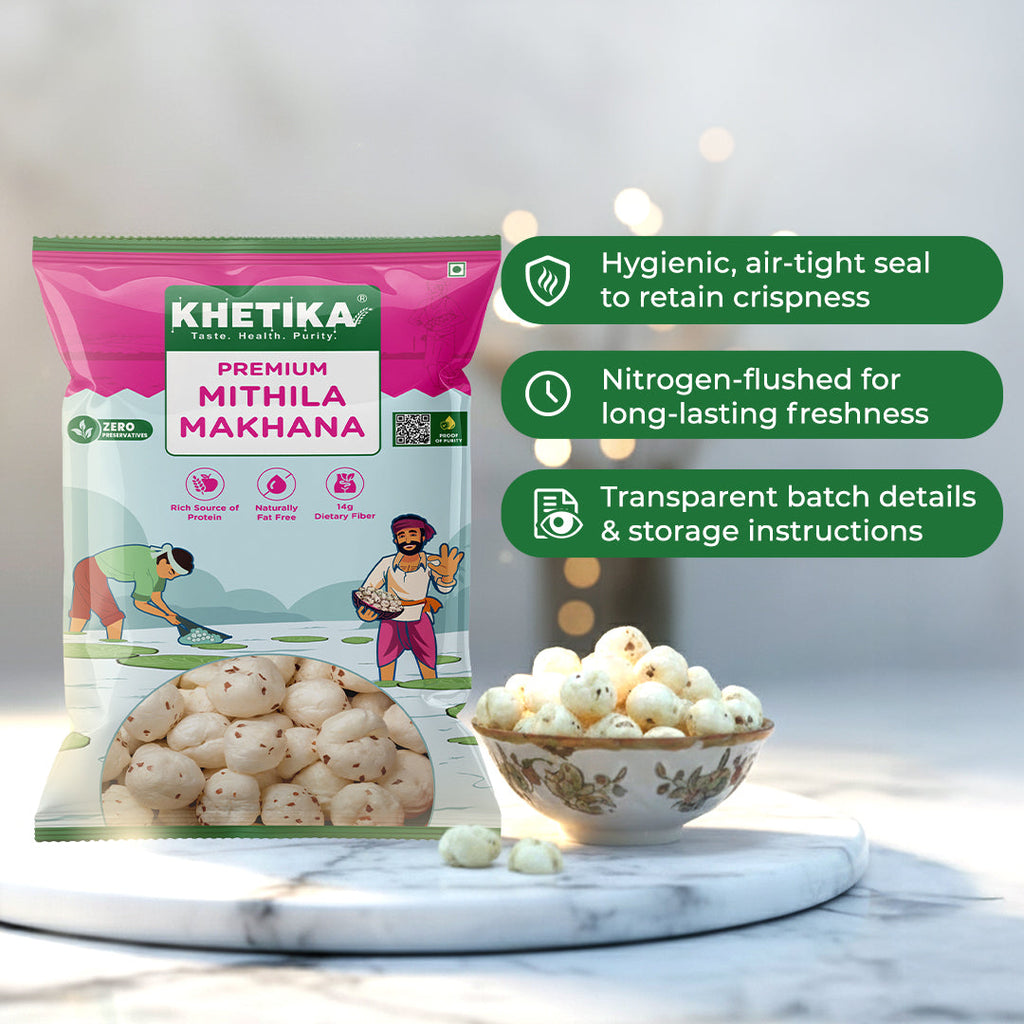 Khetika Naturale Premium Makhana